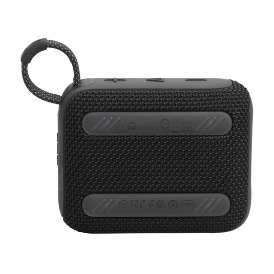 JBL Go 4 Ultra-Portable Bluetooth Speaker - 5.3 / Black - سماعة سبيكر - بلوتوث - ضد الماء - كفالة 24 شهر