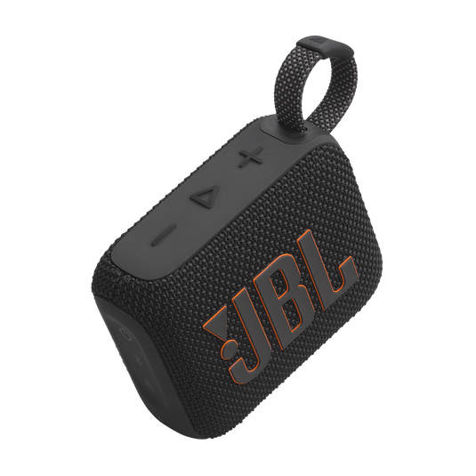 JBL Go 4 Ultra-Portable Bluetooth Speaker - 5.3 / Black - سماعة سبيكر - بلوتوث - ضد الماء - كفالة 24 شهر