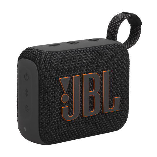 JBL Go 4 Ultra-Portable Bluetooth Speaker - 5.3 / Black - سماعة سبيكر - بلوتوث - ضد الماء - كفالة 24 شهر