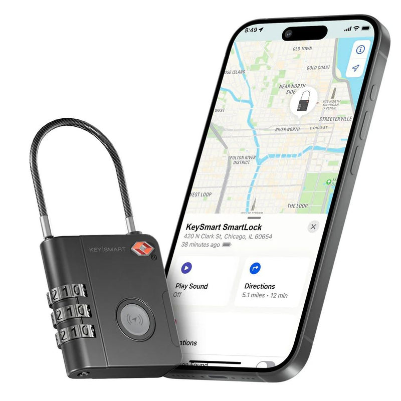 Statik SmartLock TSA Approved Find My Lock [C]- قفل تتبع مستلزماتكم الشخصية - كفالة 12 شهر