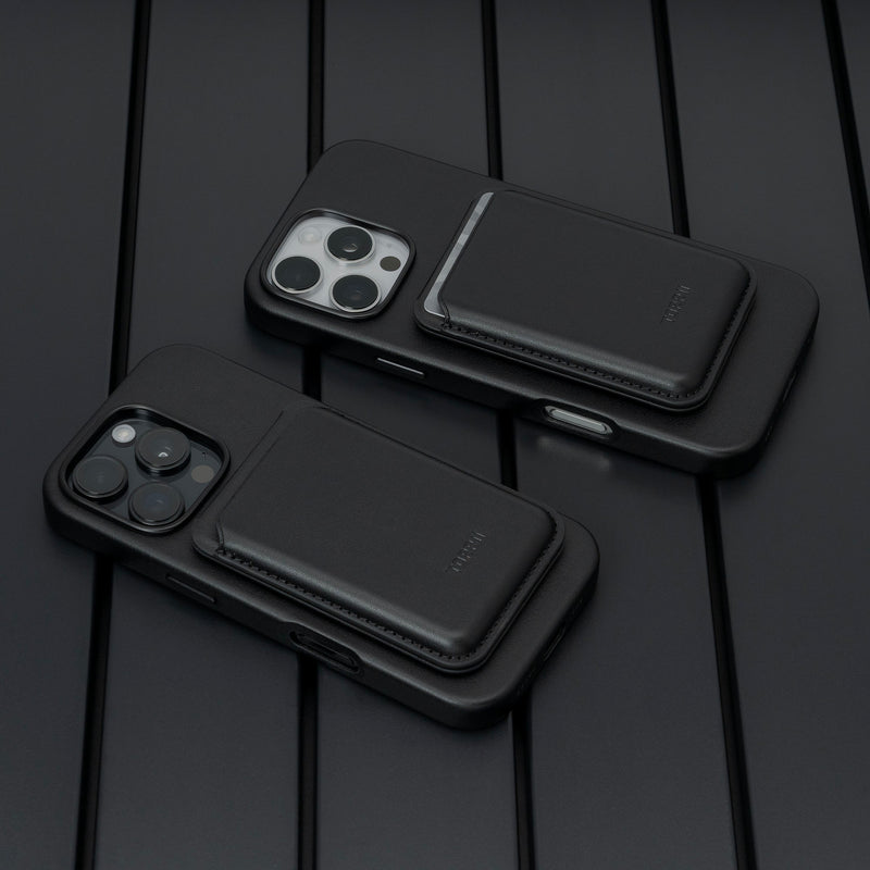 Torrii KOALA for iPhone 16 Pro/16 Pro Max - Black  [A] - كفر حماية عالية - مع ماغ سيف - محفظة + ستاند