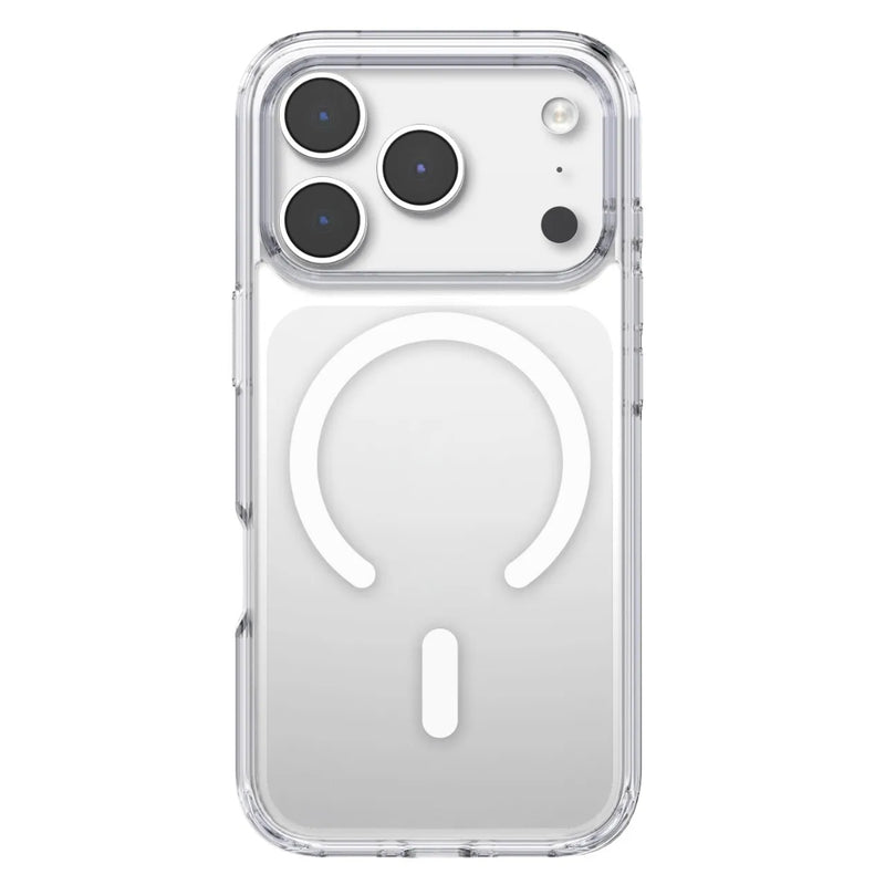 Levelo MagSafe Clara Case - for iPhone 17 - Crystal Clear [O] - كفر حماية عالية - ماغ سيف - سلسلة ايفون 17 - ليفيلو - شفاف