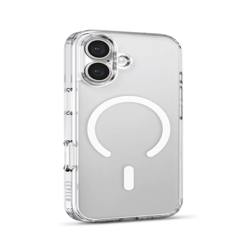 Levelo MagSafe Clara Case - for iPhone 17 - Crystal Clear [O] - كفر حماية عالية - ماغ سيف - سلسلة ايفون 17 - ليفيلو - شفاف