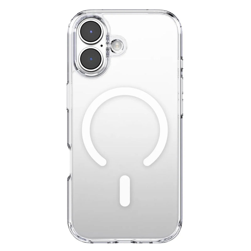 Levelo MagSafe Clara Case - for iPhone 17 - Crystal Clear [O] - كفر حماية عالية - ماغ سيف - سلسلة ايفون 17 - ليفيلو - شفاف