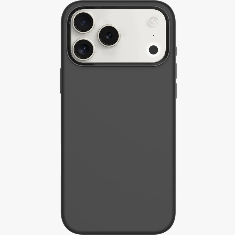 Levelo Iris Magsafe Liquid Silicone Case for iPhone 17 Pro/Pro MAX - Black [O] - كفر حماية عالية - سيليكون - ايفون 17 برو / 17 بروماكس - ليفيلو - ماغ سيف
