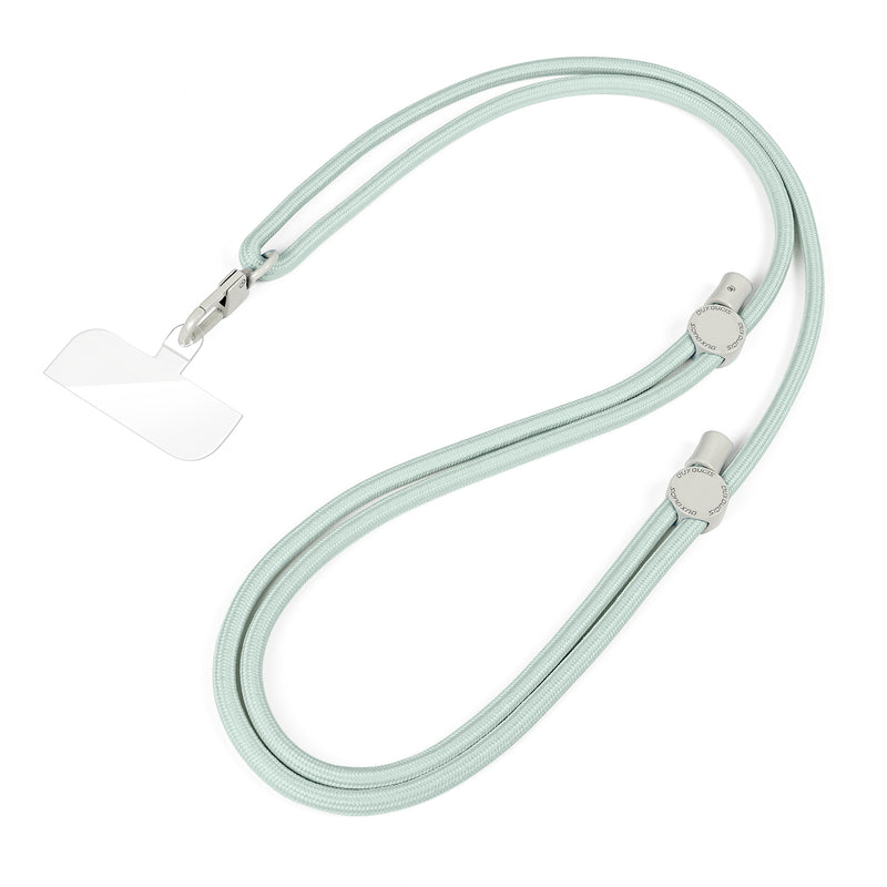 DUX DUCIS PLAZ Series Cross-body Phone Strap Light Green - خيط علاقة - يمكنكم اختيار مع كفر شفاف او بدون كفر