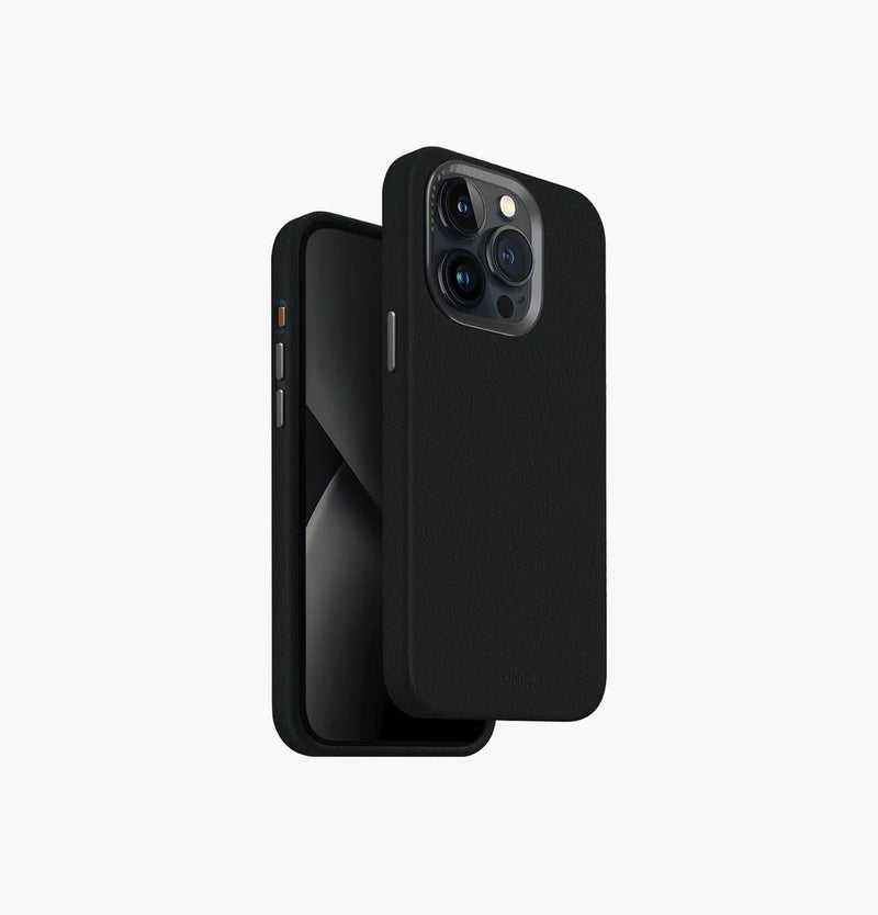 Uniq Hybrid Lyden MagSafe Case for iPhone 15/15 Plus/15 Pro/15 Pro MAX - Dallas Black - كفر حماية عالية - يونيك - ماغ سيف