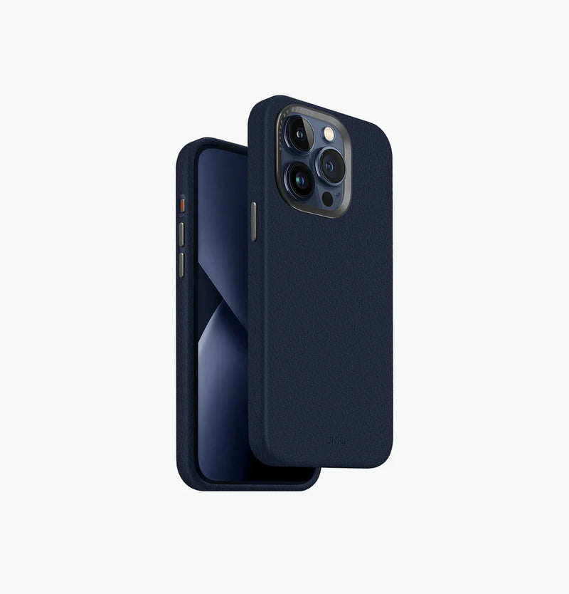 Uniq Hybrid Lyden MagSafe Case for iPhone 15/15 Plus/15 Pro/15 Pro MAX - Navy Blue [B] - كفر حماية عالية - يونيك - ماغ سيف