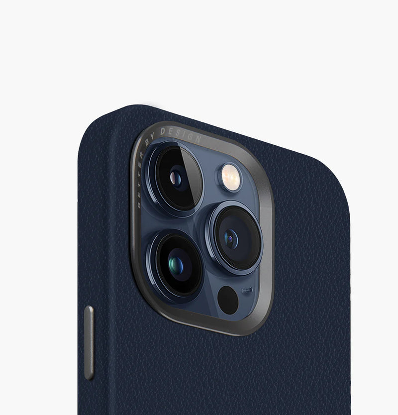 Uniq Hybrid Lyden MagSafe Case for iPhone 15/15 Plus/15 Pro/15 Pro MAX - Navy Blue [B] - كفر حماية عالية - يونيك - ماغ سيف