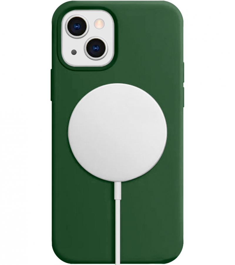 Viva Madrid Protective Case with Magsafe iPhone 13 - Green - كفر حماية عالية مع ماغ سيف - فيفا مدريد