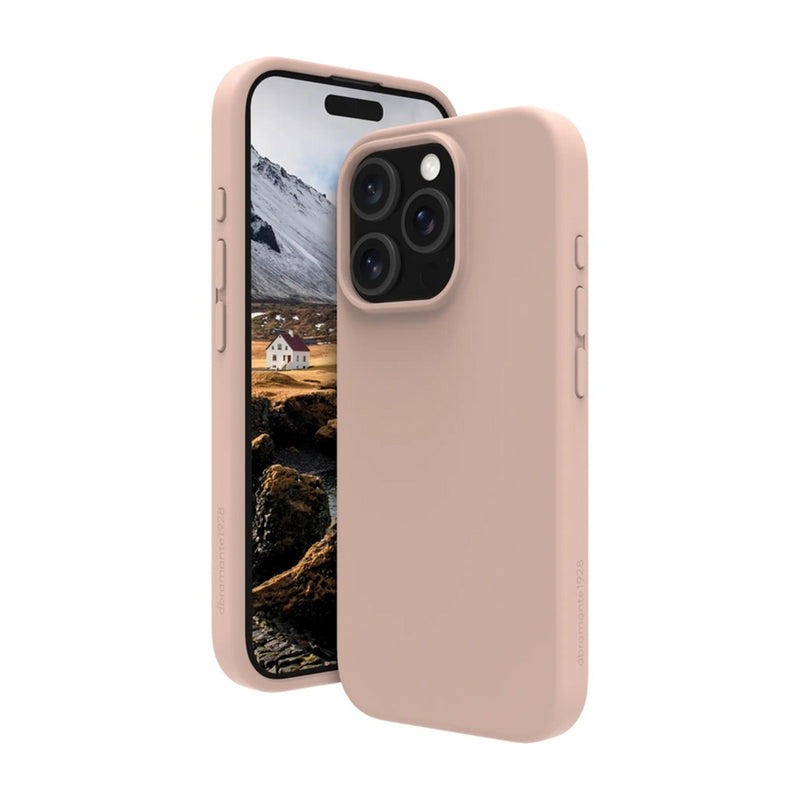 Dbramante Monaco_2 MagSafe Case for iPhone 16 Pro/Pro Max (Pink Sand) [C] كفر حماية عالية - ماق سيف - وردي