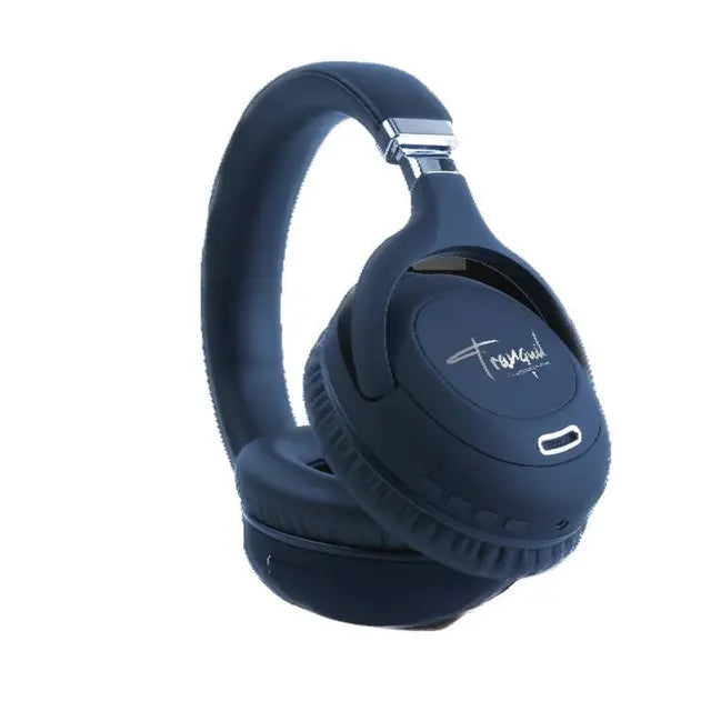 Pawa Tranquil ANC Wireless Headphone - Blue - سماعة رأس بلوتوث - باوا - خاصية عزل الضوضاء - كفالة 12 شهر