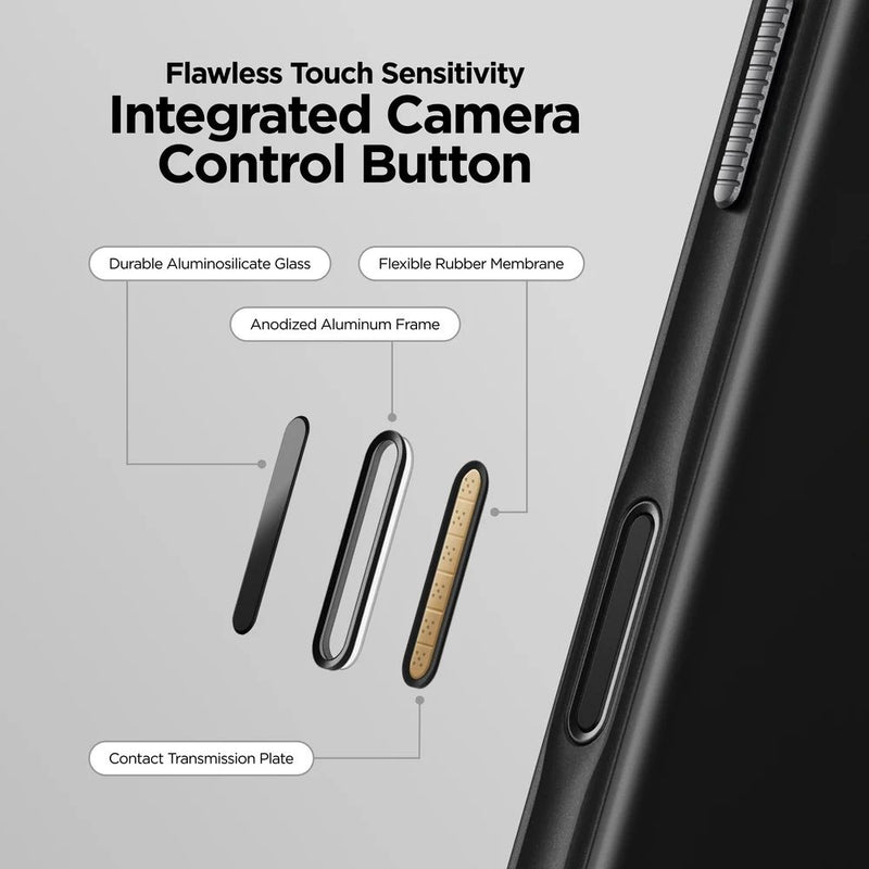 Nomad Modern Case for iPhone 17 Pro / ProMax (Vulcan Black) - [C] - كفر حماية - جوده عاليه - مودرن - ماغ سيف