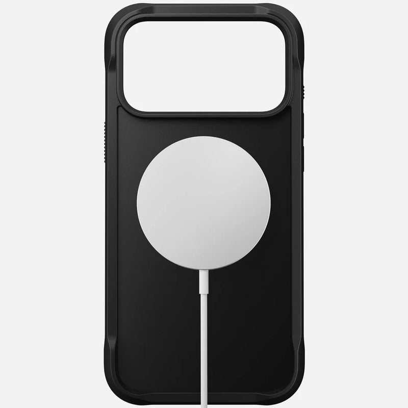 Nomad Rugged Case for iPhone 17 Pro / ProMax (Black) - [C] - كفر حماية - جوده عاليه - مقاوم للصدمات - ماغ سيف