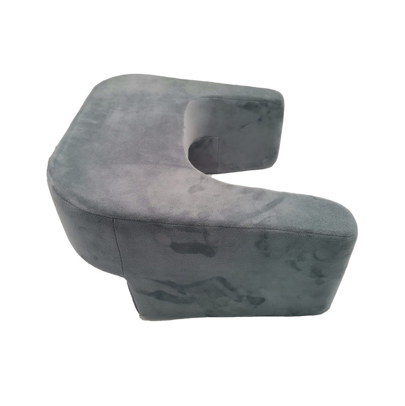 Porodo Lifestyle Lap Desk Pillow - Grey  [O] - ستاند منزلي \ خارجي - للجلسات الارضية - الخارجية - مناسب لجميع انواع الاجهزة - يحتوي على مكان للكوب