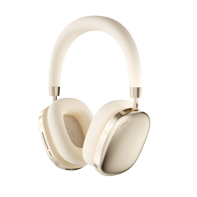 Porodo Soundtec Airpodmax ANC Headphone - Gold - سماعة رأس بلوتوث - بورودو - كفالة 24 شهر