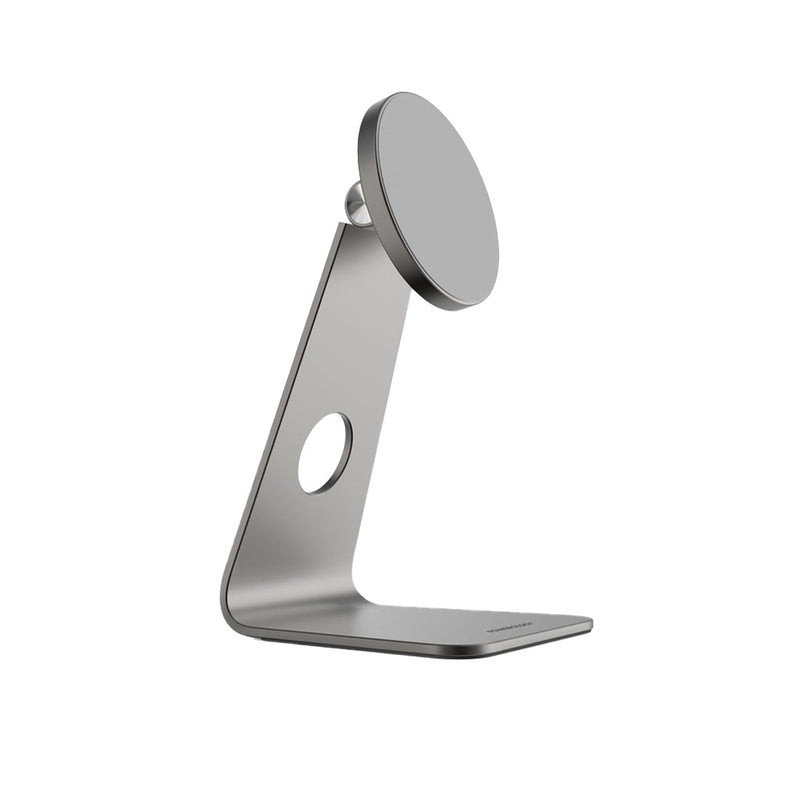 Powerology Desktop Acute Magsafe Phone Stand with Magnets - Dark Grey [O] - ستاند مكتب ماغ سيف -بوراولجي