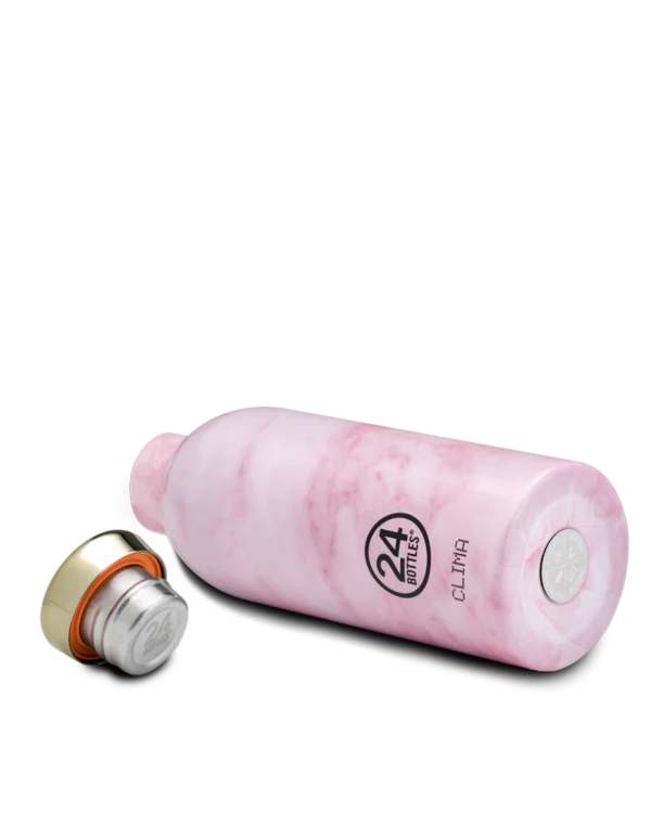 24Bottles Clima 330ml - Pink Marble [F] - مطارة حافظة للحرارة