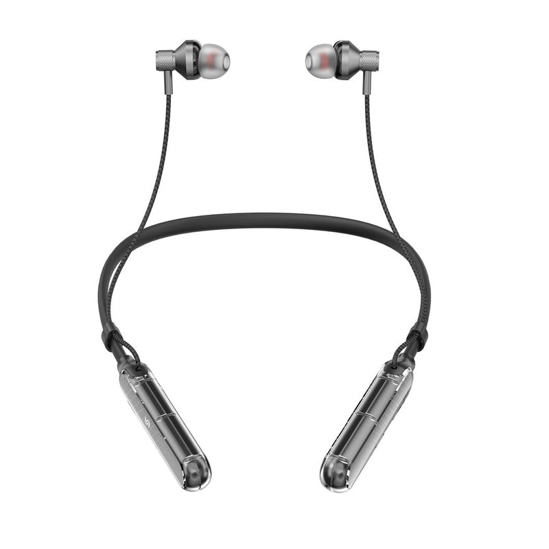 Porodo Soundtec SV Pro Neckband Earphone ENC - Black - سماعة بلوتوث - بورودو - رياضية مقاومة للتعرق - كفالة 12 شهر