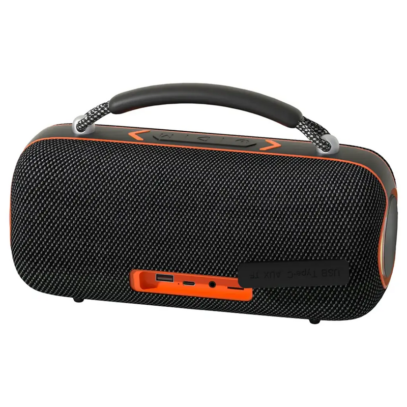 Porodo Soundtec Sonify Portable Wireless Speaker - Black [O] - سبيكر مكبر صوت - برودو - كفالة 24 شهر