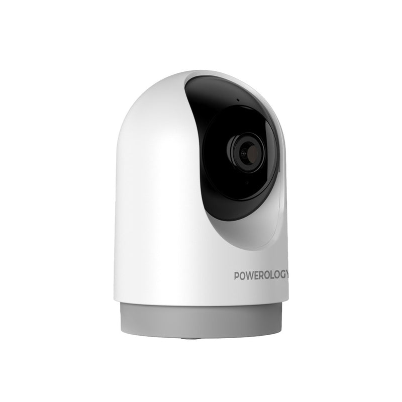 Powerology Indoor PTZ Smart Camera - White - كاميرا داخلية منزلية - باورولوجي - كفالة 12 شهر