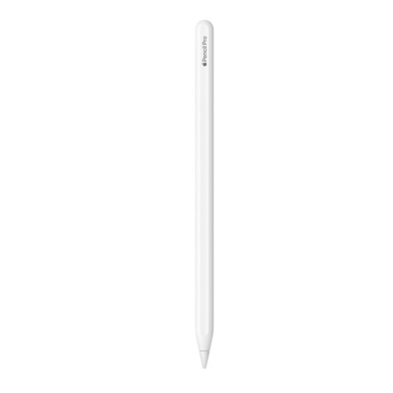 Apple Pencil Pro 2024 – White - [F] -  2024 قلم ابل - الاصدار الثالث برو - خاصية التتبع - متوافق مع اصدارات ايباد 13/11 برو / ايباد 13/11 اير