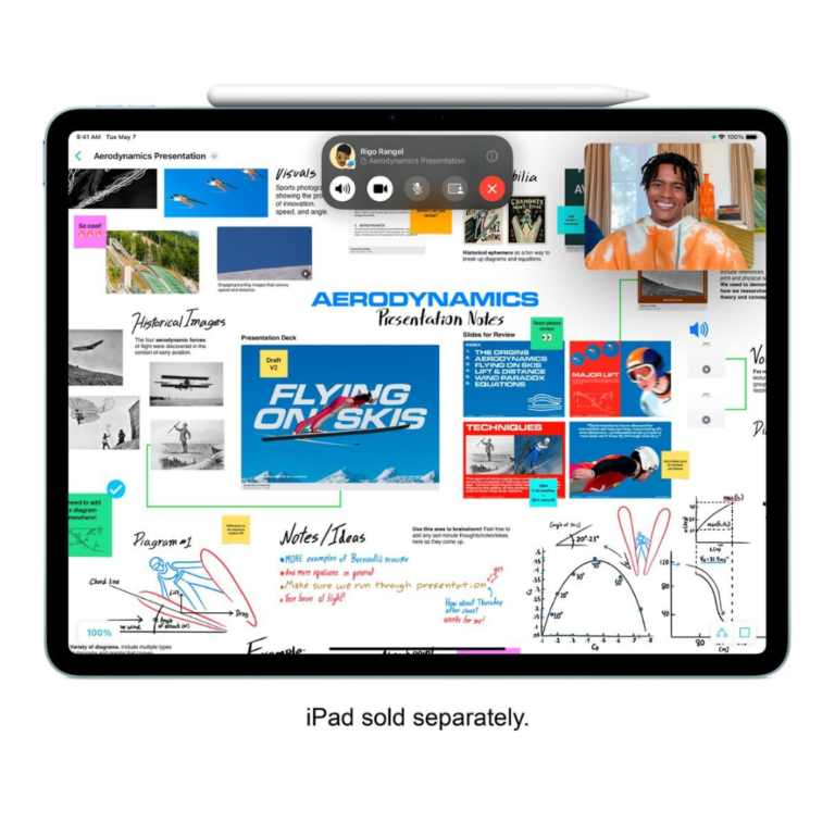 Apple Pencil Pro 2024 – White - [F] -  2024 قلم ابل - الاصدار الثالث برو - خاصية التتبع - متوافق مع اصدارات ايباد 13/11 برو / ايباد 13/11 اير