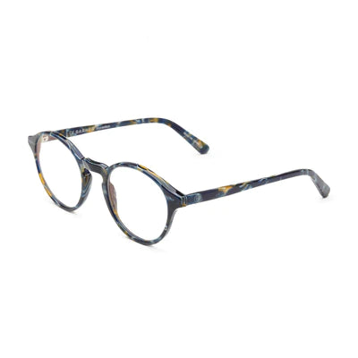 Barner Shoreditch Glasses - Blue Havana - نظارات بارنر شورديتش - هافانا أزرق