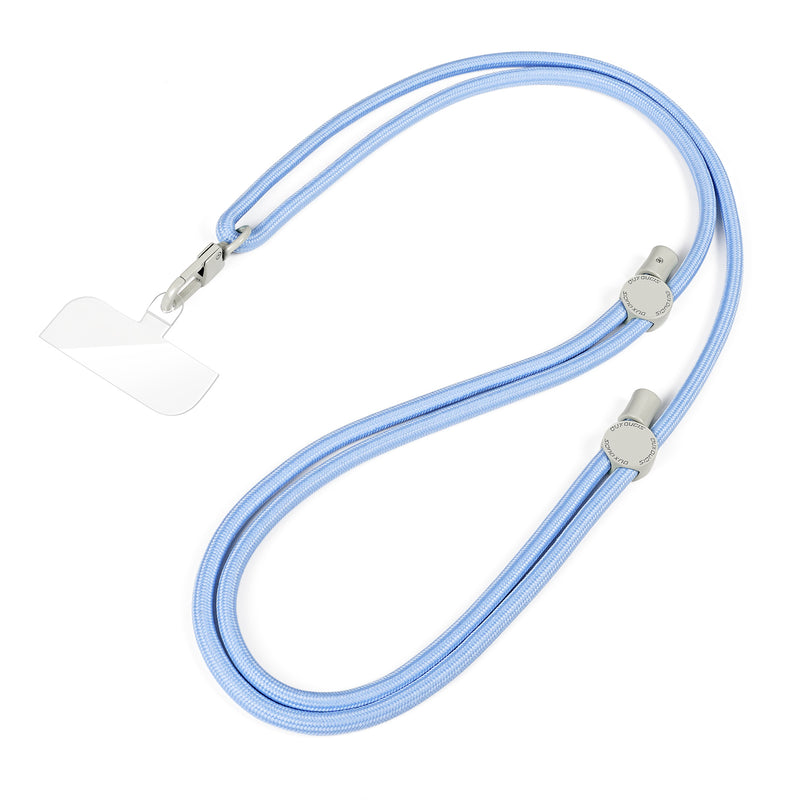 DUX DUCIS PLAZ Series Cross-body Phone Strap Sky Blue - خيط علاقة - يمكنكم اختيار مع كفر شفاف او بدون كفر