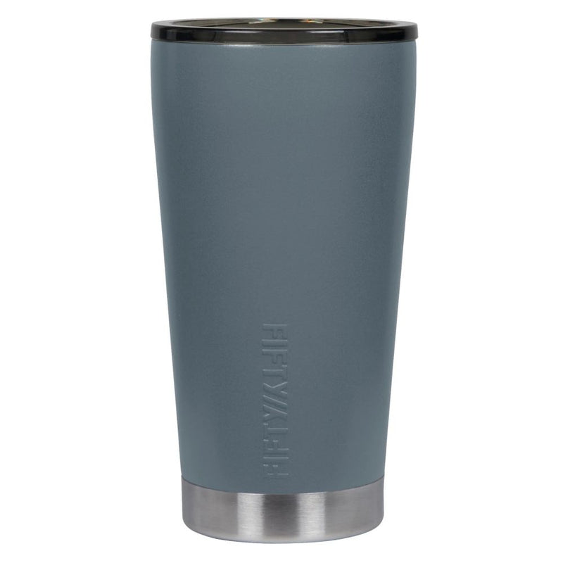 Fifty Fifty Vacuum Insulated Tumbler 470ML (Slate Grey) [C] - كوب حافظ للحرارة - مناسب للسفر والرحلات