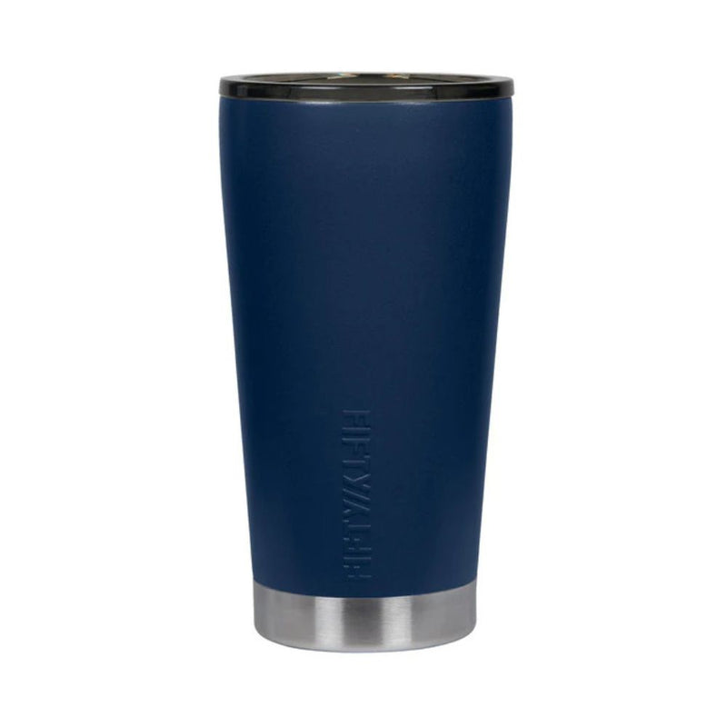 Fifty Fifty Vacuum Insulated Tumbler 470ML (Navy Blue) [C] - كوب حافظ للحرارة - مناسب للسفر والرحلات