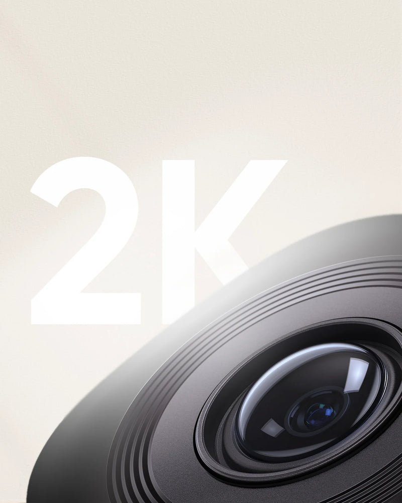 Eufy Indoor Cam C220 2K Pan & Tilt - White - كاميرا داخلية منزلية - يوفي انكر - كفالة 18 شهر