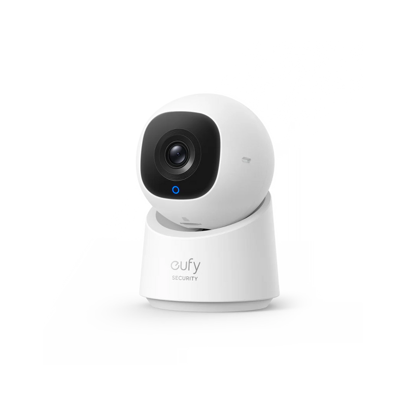 Eufy Indoor Cam C220 2K Pan & Tilt - White - كاميرا داخلية منزلية - يوفي انكر - كفالة 18 شهر