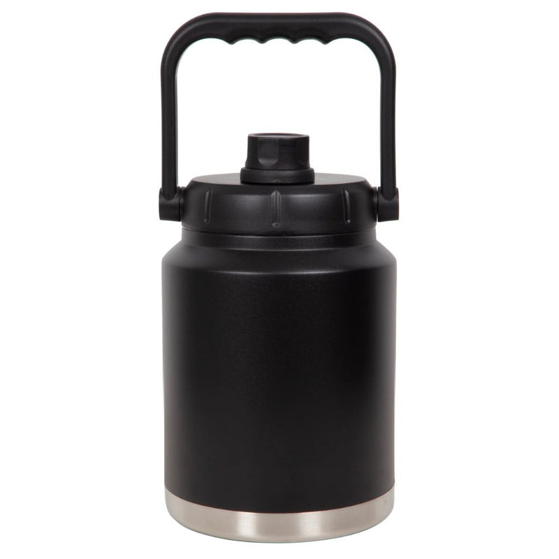 Fifty Fifty Vacuum Insulated Jug 2.1L (Black) [C] - مطارة حافظة للحرارة + مسكه