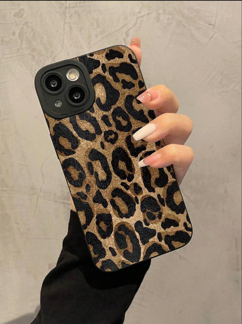 Noufa Tiger Phone Case - كفر تايغر مع حماية لجميع اطراف الجهاز باللون الاسود