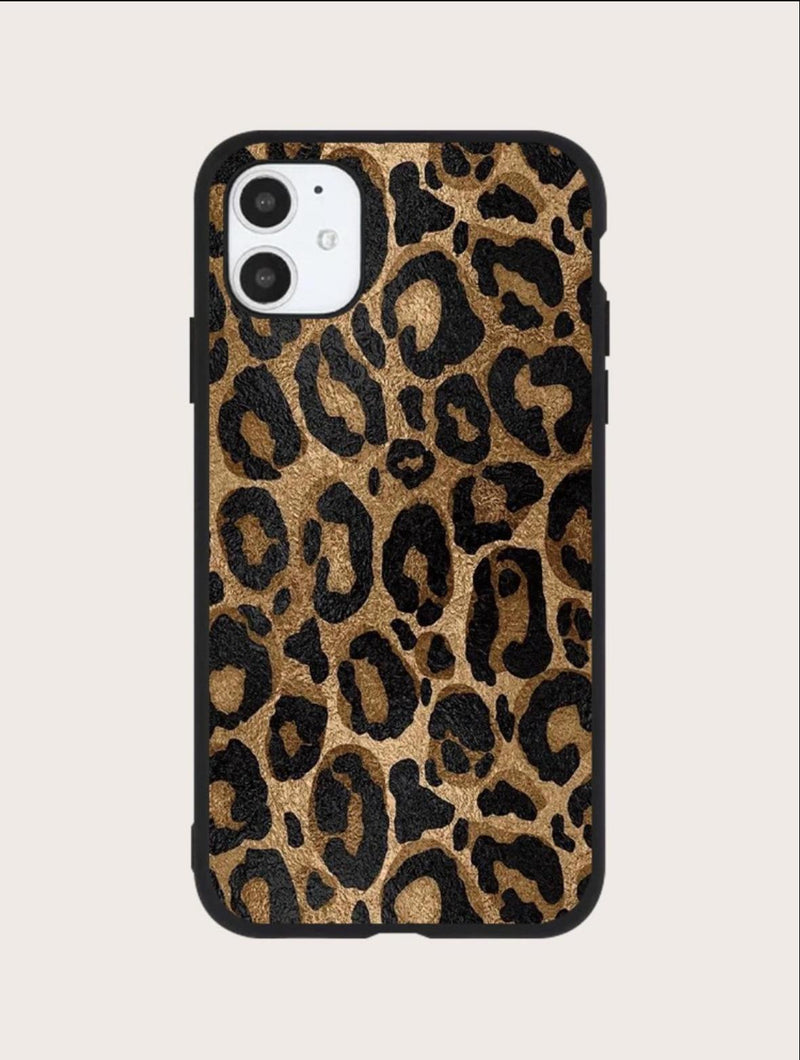 Noufa Tiger Phone Case - كفر تايغر مع حماية لجميع اطراف الجهاز باللون الاسود