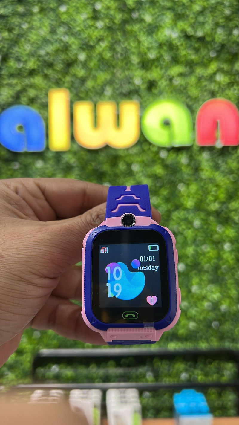 Smart Watch for Kids - Pink -  ساعة ذكية للأطفال - تدعم شريحة الاتصال والتتبع