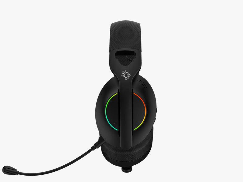 Porodo Gaming Triple-Mode Gaming Headphone [O] سماعة رأس بورودو - مناسبة لألعاب الفيديو قيمز - مع اضاءة جانبية - كفالة 12 شهر