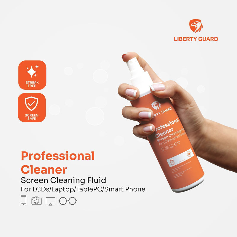 Liberty Guard Professional Screen Cleaning Liquid LG-PSCF [O] - سائل منظف - لجميع شاشات الاجهزة