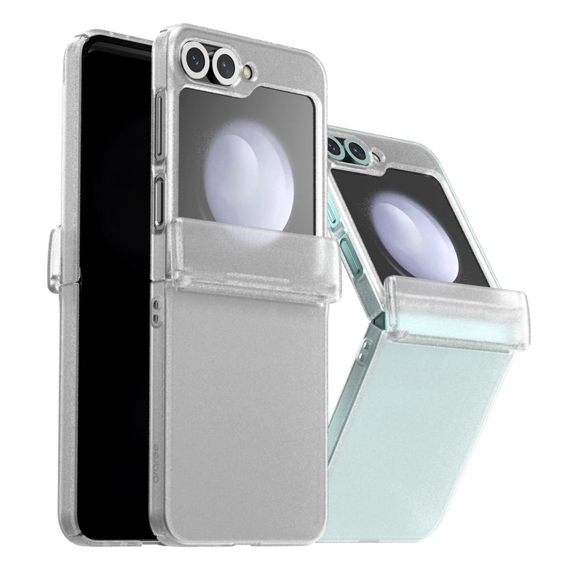 Araree Nukin 360 With Hinge Protection Case For Samsung Galaxy Z Flip 6 - Clear [A] - كفر سامسونج  - حماية عالية - ماغ سيف - شفاف