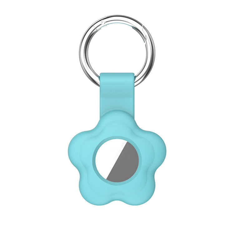 Apple Airtag Keychain Silicone Case - Tiffany - كفر ميدالية ابل ايرتاغ