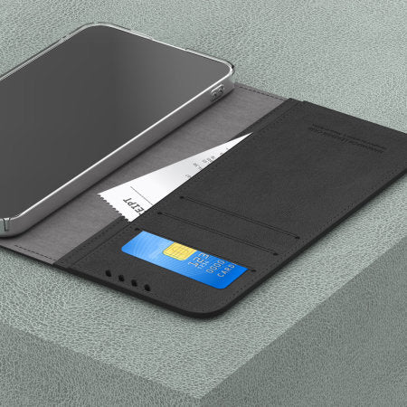 ARAREE MUSTANG DIARY WALLET CASE For SAMSUNG GALAXY S24 ULTRA -  GRAY [A] -  S24 كفر سامسونج  - حماية عالية مع بوك  - ألتر