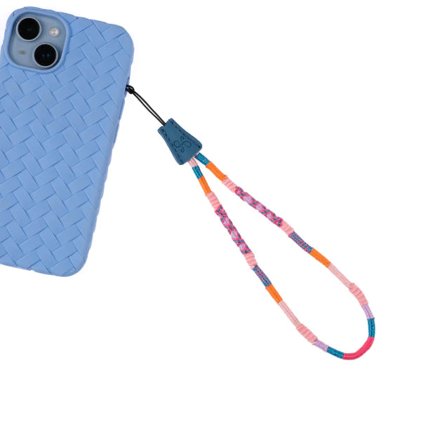 Happy-Nes - Easy Phone Strap - Breeze Short Strap - With or Without Case - خيط علاقة - صناعة يدوية تركية - يمكنكم اختيار مع كفر شفاف او بدون كفر فقط خيط علاقة