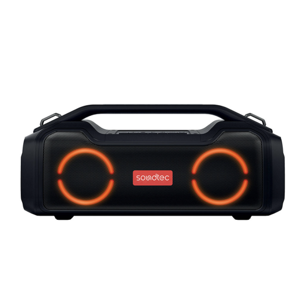 Porodo Soundtec Vibe Portable Bluetooth Speaker 40W with Smart Functions – Black [O] - سبيكر مكبر صوت - برودو - كفالة 24 شهر