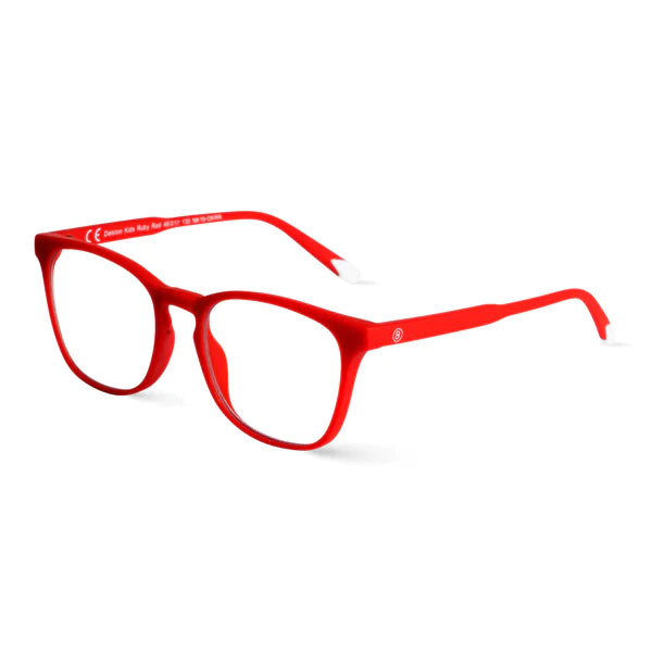Barner Dalston Kids Glasses - Ruby Red - نظارات بارنر دالستون كيدز - اللون الأحمر
