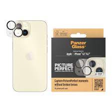 PanzerGlass Picture Perfect Camera Lens Protector for iPhone 15/15 Plus/15 Pro/15 Pro Max - حماية لعدسات كاميرا الايفون الخلفية - بانزر جلاس