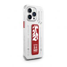SkinArma Apex Grip-Stand Case for iPhone 15/15 Plus/15 Pro/15 Pro MAX  - Red - كفر حماية عالية مع مغناطيس للسيارة ومسكة ستاند