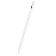 Hoco Active Universal Capacitive Apple Pencil - White - قلم الكتروني - هوكو - لجميع انواع الاجهزة - كفالة 12 شهر