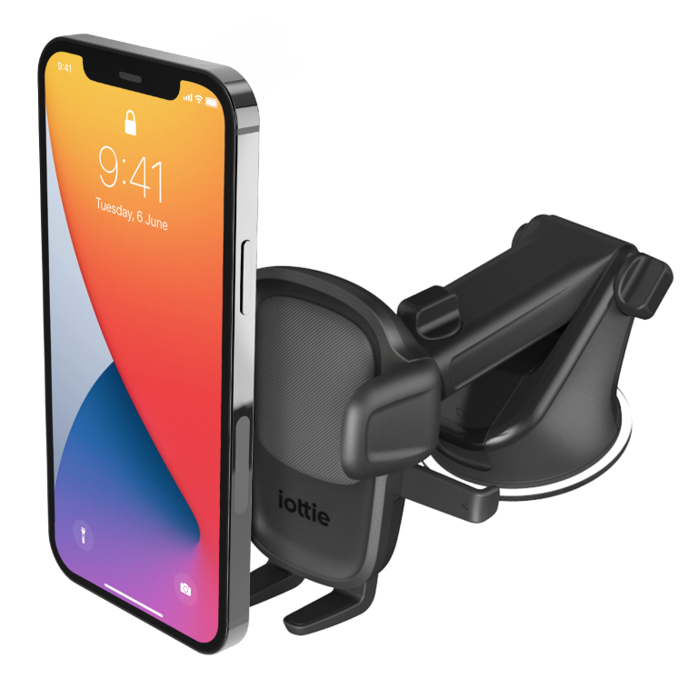 iOttie Easy One Touch 5 Smartphone Car Dash and Windshield Mount [C] - ستاند سيارة  - مناسب لجميع انواع الاجهزة - سهولة ادخال واخراج الهاتف