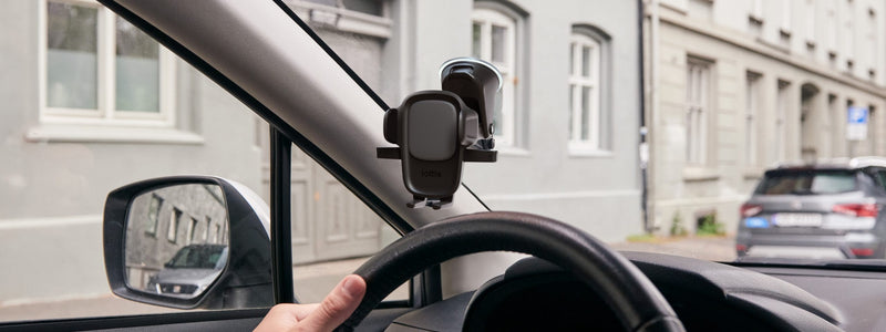 iOttie Easy One Touch 5 Smartphone Car Dash and Windshield Mount [C] - ستاند سيارة  - مناسب لجميع انواع الاجهزة - سهولة ادخال واخراج الهاتف